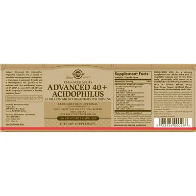 Advanced 40+ Ацидофилус