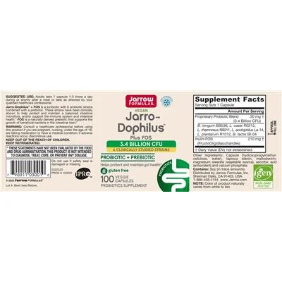 Jarro-Dophilus плюс FOS 3.4 милиарда CFU / Jarro-Dophilus plus FOS 3.4 Billion CFU