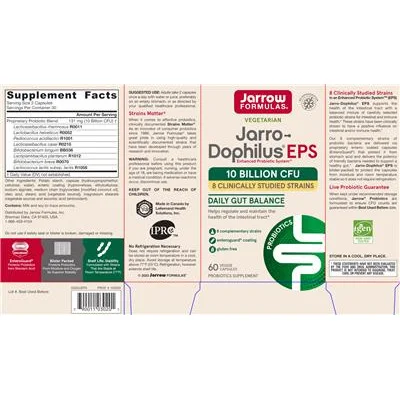Jarro-Dophilus EPS 10 милиарда CFU / Jarro-Dophilus EPS 10 Billion CFU