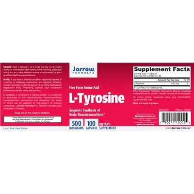 L-Тирозин 500 мг / L-Tyrosine 500 mg