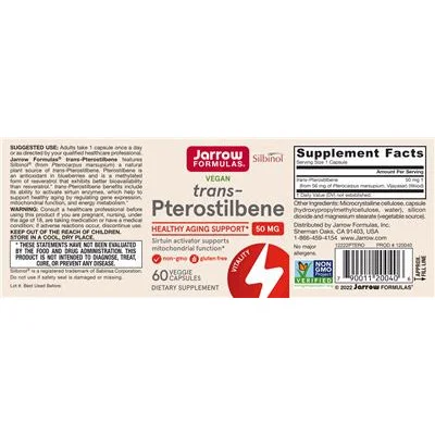 Trans-Птеростилбен 50 мг / Trans-Pterostilbene 50 mg