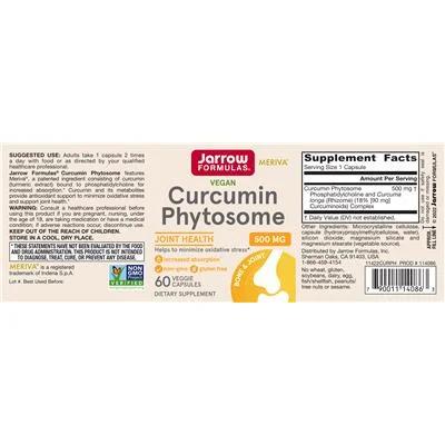 Куркумин Фитозом 500 мг - Jarrow Formulas