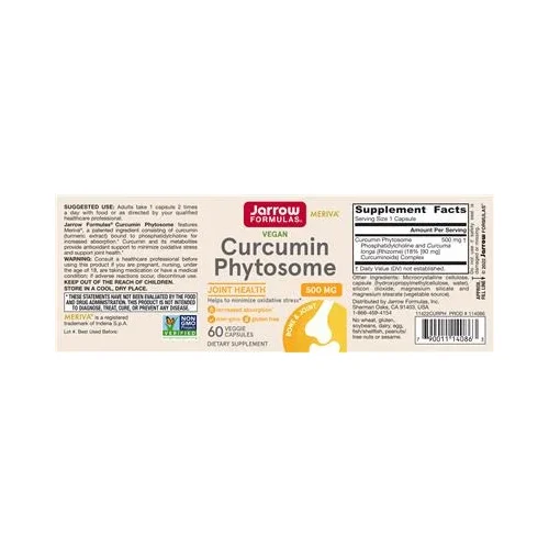 Куркумин Фитозом 500 мг - Jarrow Formulas