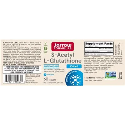 S-Ацетил-L-Глутатион 100 мг / S-Acetyl-L-Glutathione 100 mg