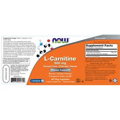L-Карнитин 500 мг / L-Carnitine 500 mg