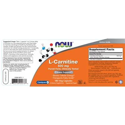 L-Карнитин 500 мг / L-Carnitine 500 mg