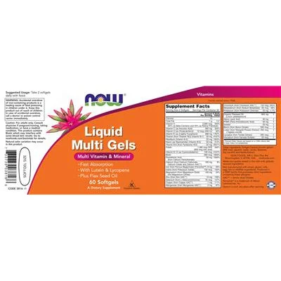 Течни мултивитамини / Liquid Multi Gels
