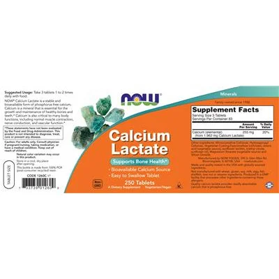Калциев лактат / Calcium Lactate