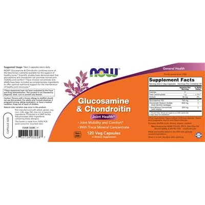 Глюкозамин и хондроитин / Glucosamine & Chondroitin