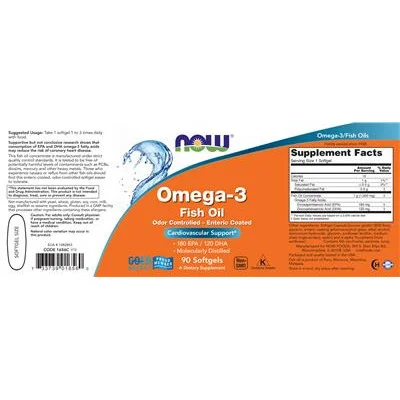 Молекулярно дестилирано рибено масло Омега-3 / Molecularly Distilled Omega-3 Fish Oil