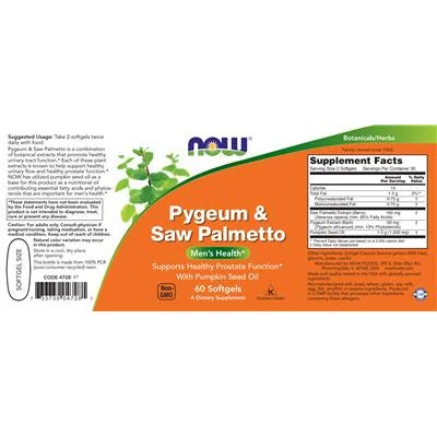 Пигеум и Сау Палмето / Pygeum & Saw Palmetto