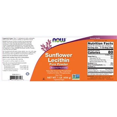 Слънчогледов лецитин / Sunflower Lecithin