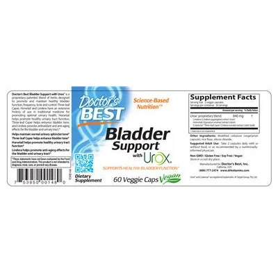 Подкрепа за пикочния мехур с Urox / Bladder Support With Urox