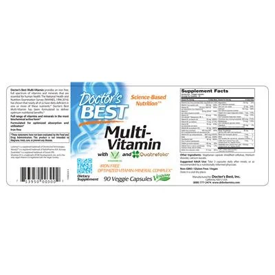 Мултивитамини с Vitashine D3 и Quatrefolic / Multi-Vitamin with Vitashine D3 and Quatrefolic