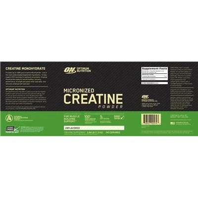 Микронизирана креатинова пудра без вкус / Micronized Creatine Powder Unflavored