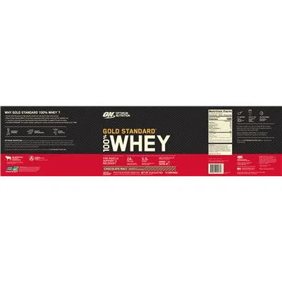 100% Gold Standard Whey Шоколадов Малц / 100% Gold Standard Whey Chocolate Malt