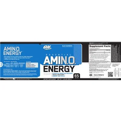 Essential AMIN.O. Energy с вкус на син малини / Essential AMIN.O. Energy Blue Raspberry