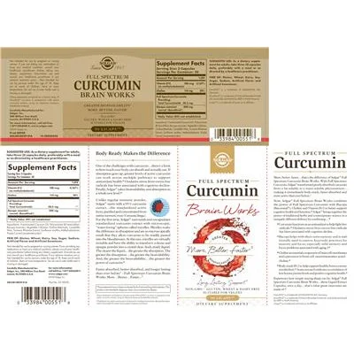 Full Spectrum Curcumin Brain Works