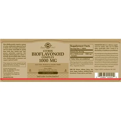 Citrus Bioflavonoid Complex 1000 mg