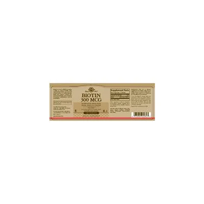 Biotin 300 mcg