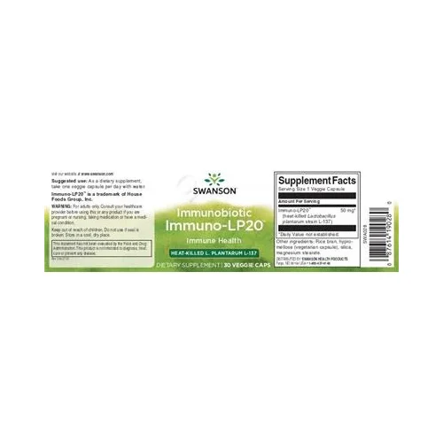 Immunobiotic Immuno-LP20 - Swanson