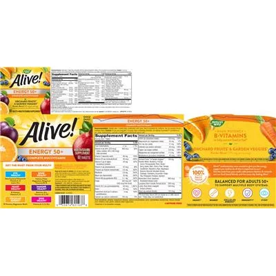 Alive! Energy 50+ Complete Multivitamin