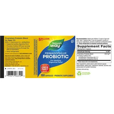 Primadophilus Probiotic 5 Billion CFU