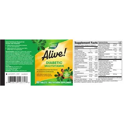 Alive! Diabetic Multivitamin