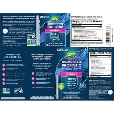 Fortify Women's Probiotic 50 Billion
