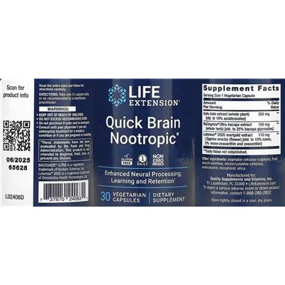 Quick Brain Nootropic