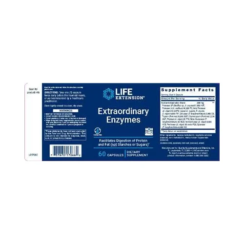 Extraordinary Enzymes - Life Extension