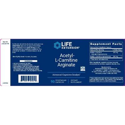 Acetyl-L-Carnitine Arginate