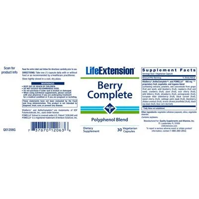 Berry Complete - Life Extension