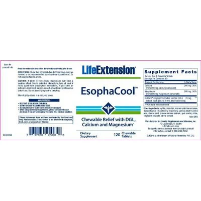EsophaCool - Life Extension