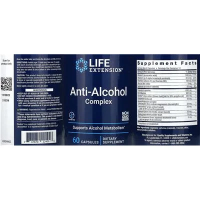 Anti-Alcohol Complex - Life Extension