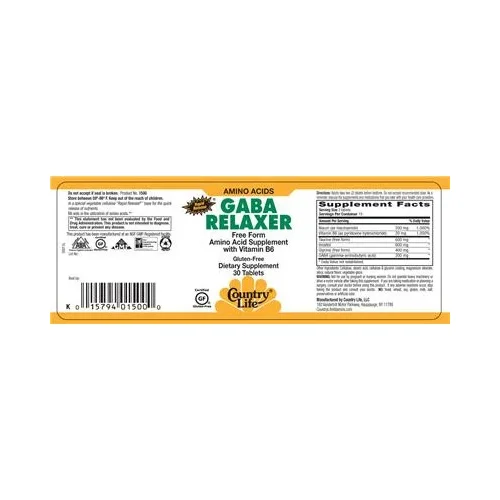 GABA Relaxer - Country Life