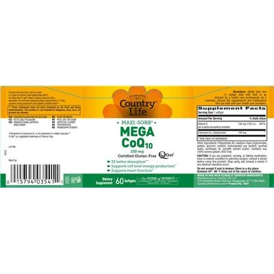 Mega CoQ10 100 mg
