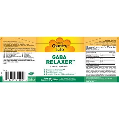 GABA Relaxer - Country Life