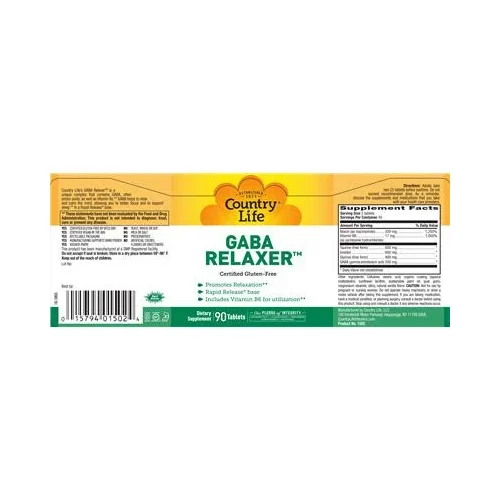 GABA Relaxer - Country Life