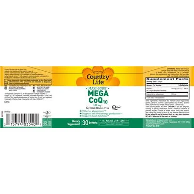 Maxi-Sorb Mega CoQ10 100 mg