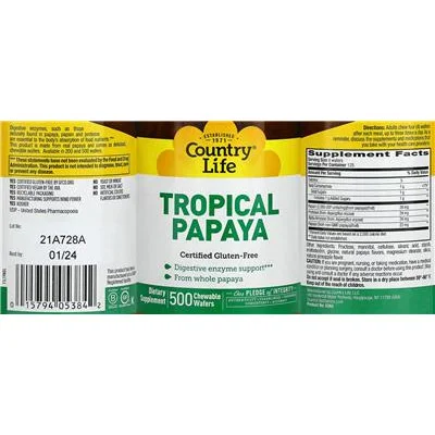 Tropical Papaya - Country Life