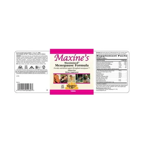 Формула за максимизиране на менопаузата на Maxine - Country Life