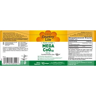 Mega CoQ10 100 mg