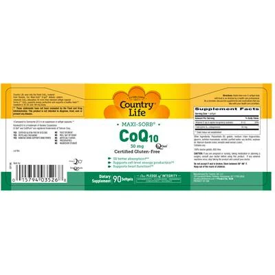 Maxi-Sorb CoQ10 30 mg