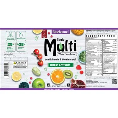 Liquid Multi Tropical Fruit Flavor - Bluebonnet