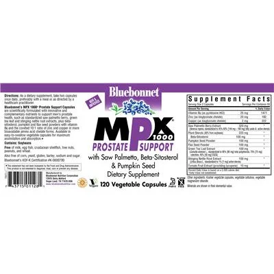 MPX 1000 Prostate Support - Bluebonnet