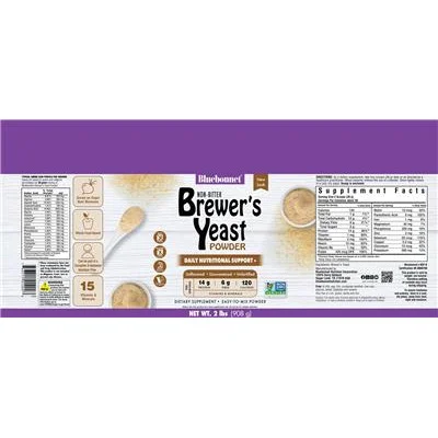 Brewer's Yeast Powder Unflavored - Bluebonnet