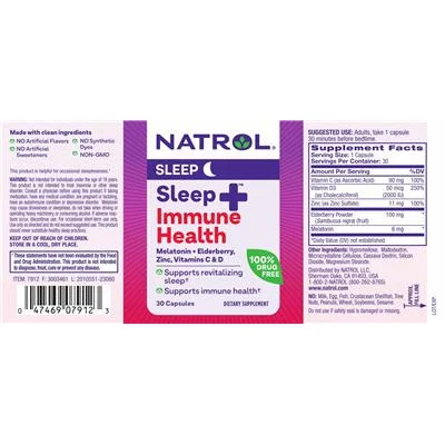 Sleep+ Имунно здраве / Sleep+ Immune Health - Natrol