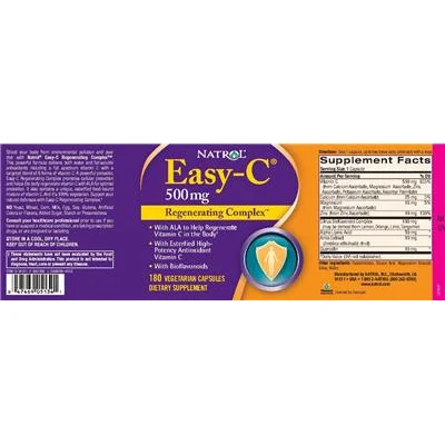 Easy-C 500 mg Регенериращ комплекс - Natrol