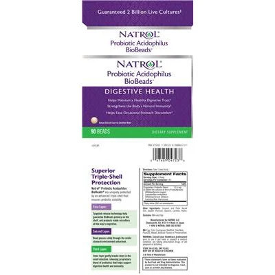 Probiotic Acidophilus BioBeads - Natrol
